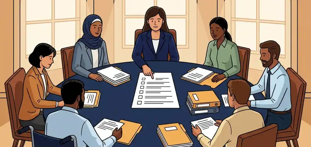 Wie moet binnen een gemeente betrokken zijn bij de ENSIA-audit?